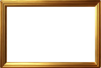 Elegant Golden Picture Frame with Classic Design Perfect for Art Display and Luxury Interior Decoration