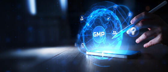 GMP Good Manufacturing Practice with Digital Compliance and Smart Process Monitoring.