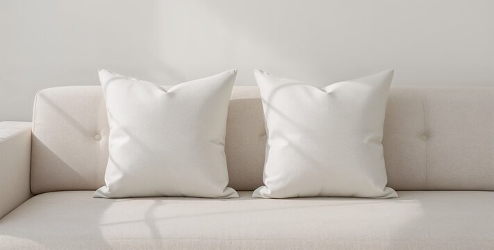 Cushion Mockup for Home Decor and Textile Branding