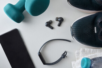 Sports equipment and electronic devices for monitoring and entertainment.