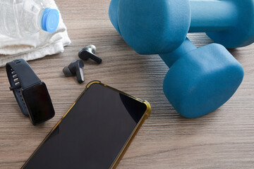 Sports equipment and electronic devices for monitoring and entertainment.