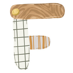 Hand-drawn boho baby nursery vector set with clothes, strollers, and nature elements in neutral earthy tones for kids' textile, stationery, and room decor