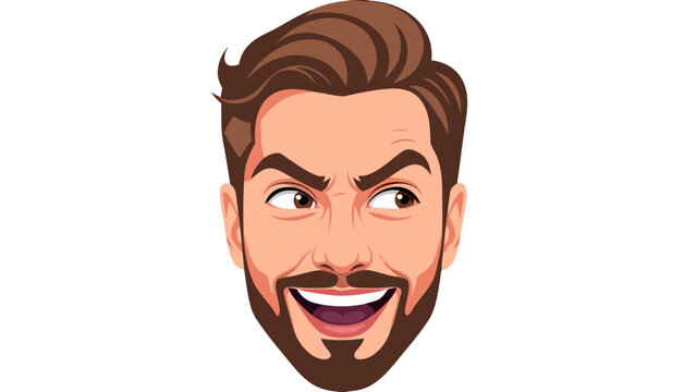 man with a beard and a smile