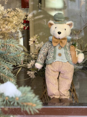 christmas teddy bear