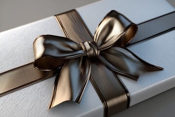Minimalist 3D render of carbon credit gift certificate