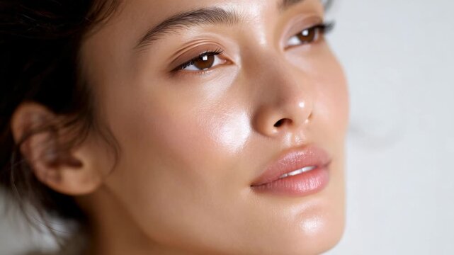 Skincare routine for glowing skin, featuring techniques for a radiant complexion and tips for healthy hydration