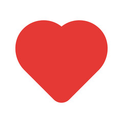 heart flat icon