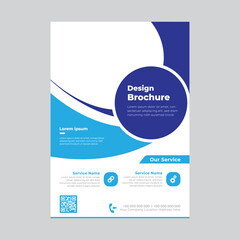 Obraz premium Business flyer template vector design 4.eps