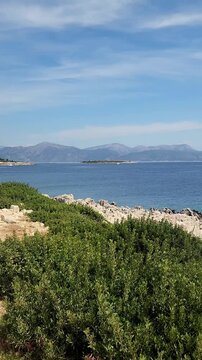 Beautiful beach in Greece, Kastos