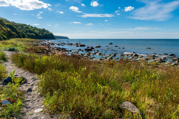 Ostseestrand am Nordufer der Halbinsel Wittow
