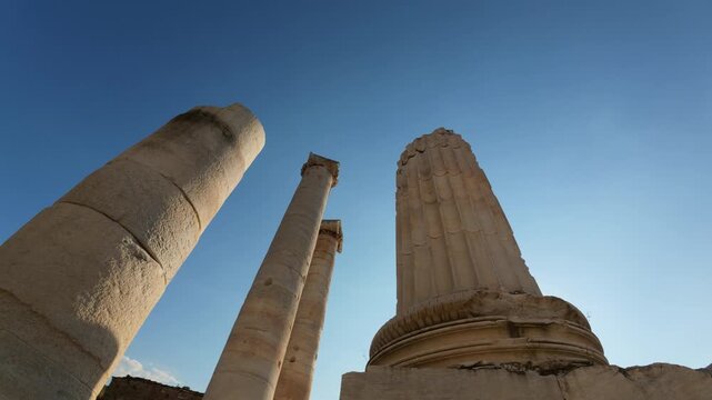 Sardis Ancient City, Apollo Temple Ruins, Manisa, Turkey