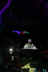 castello arechi salerno, night, italy