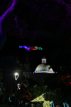 castello arechi salerno, night, italy