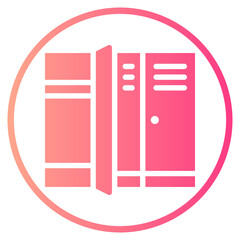 locker gradient icon