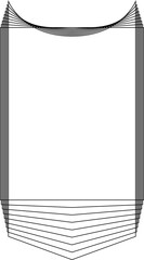 Rectangle blended lines border design. Technology concept