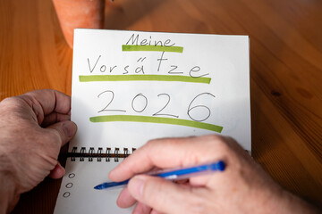 Meine Vors&auml;tze 2026 Planung f&uuml;r die Zukunft