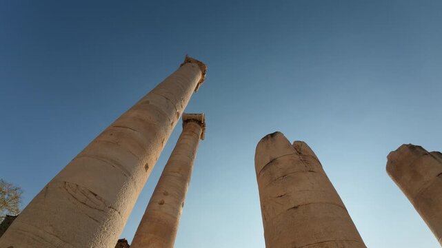 Sardis Ancient City, Apollo Temple Ruins, Manisa, Turkey