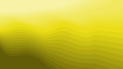 Lush Yellow Gradient Background: Abstract Waves of Sunshine for Creative Projects (102 chars)