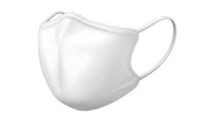 isolated mask white background high quality premium[PNG].