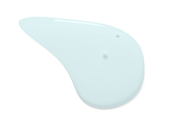 Cosmetic product for skin care. Shower gel or serum or moisturizer. Isolated on white.