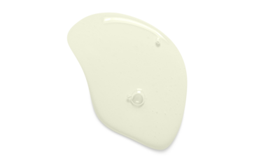 Cosmetic product for skin care. Shower gel or serum or moisturizer. Isolated on white.