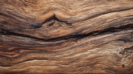 Textured close-up of weathered dark wood grain