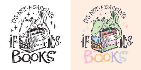 Funny hand drawn doodle lettering quote about Books. Lettering for t-shirt design, mug print, bag print, clothes fashion. 100% hand drawn vector image.
