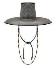 Traditional korean gat hat isolated on white background - 3d illustration