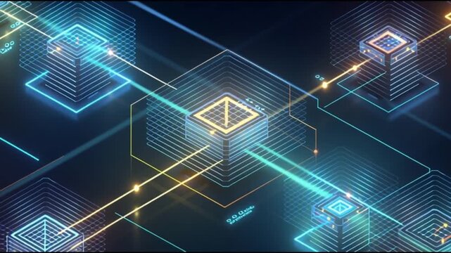 Serverless architecture. Cloud native. Function as a service. Microservices. Modern cloud. Cloud security. A digital representation of interconnected cloud services.