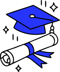graduation icon