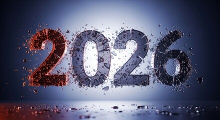 2026 explodes in shards