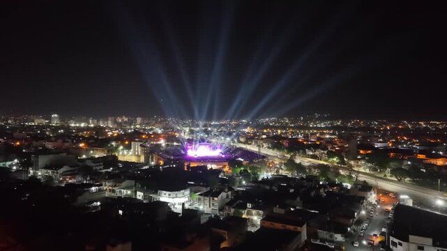 Vista del estadio 23 de agosto en Jujuy