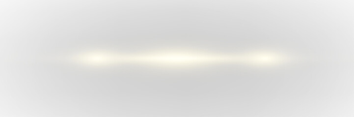 Glowing golden light line radiates smooth luminous waves with sparkling highlights and rich warm...