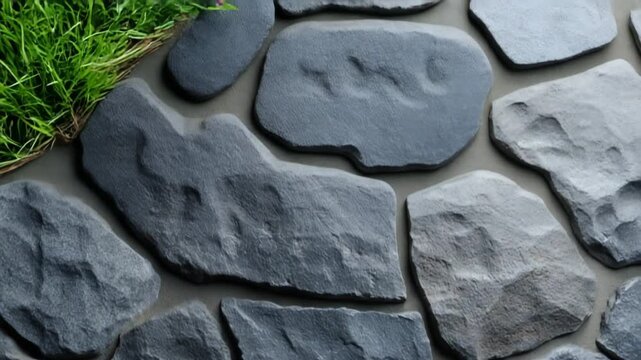 High-quality textured dark stone background for design and architectural projects