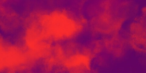 Abstract red background. Grunge background. Watercolor paper background. Abstract Painted Illustration. Brush stroked painting. Colorful illustration with abstract gradient clouds. 