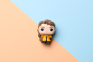Obraz premium ODESSA, UKRAINE - MAY 30, 2024: Funko pop figure Cedric Diggory from the Harry Potter universe