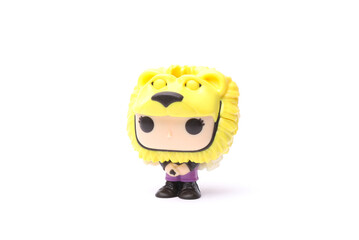 Obraz premium ODESSA, UKRAINE - MAY 30, 2024: Funko pop figure Luna Lovegood from the Harry Potter universe