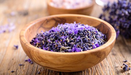 木の器に香るラベンダーポプリ1