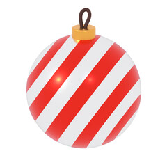 Obraz premium 크리스마스 장식 볼