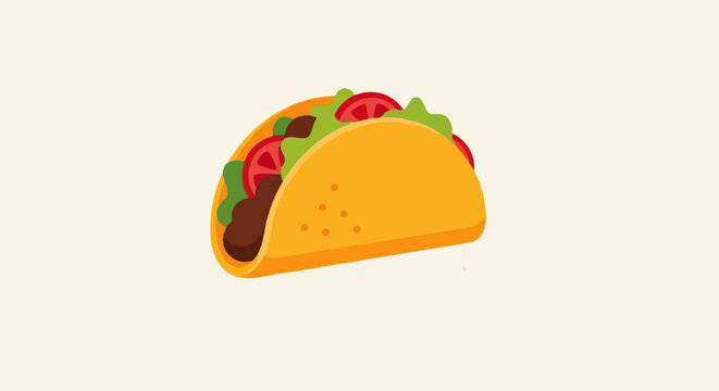 Taco Logo Food Design &ndash; Mexican Street Food Brand Identity for Restaurant and Food Truck