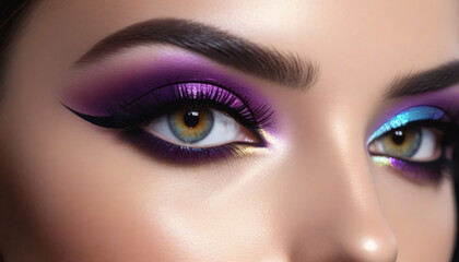 eyeshadow close-up