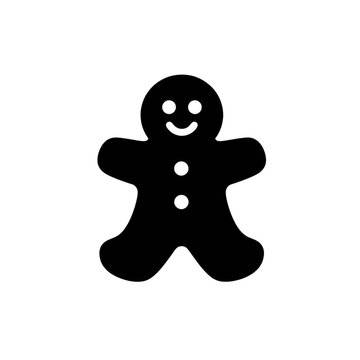 gingerbread cookie icon
