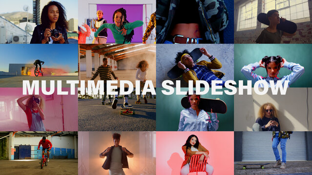 Multimedia Slideshow Reveal