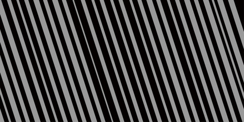 Obraz premium A black-themed background with white vertical lines. Stripes, Vector Illustration, Picture, Computer graphic. Fading vertical line gradient background. black dark texture .Repeating pattern backdrop.