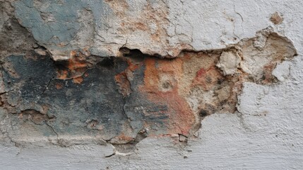 Textured abstract cracked old wall surface