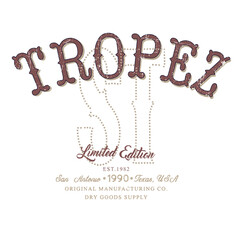 saint tropez varsity print collage text typography font vintage tshirt print  © sevde