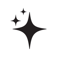 Obraz premium Sparkle Star Icon, Sparkle Star Icons, Sparkle, Sparkle star Vectors, Shine Icon, Star icons, Sparkle Icon