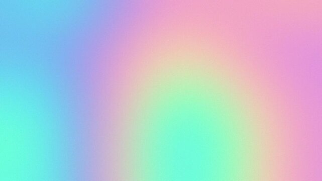 Pastel rainbow abstract liquid gradient magical texture background smooth grainy noise blend