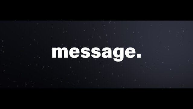 Kinetic Stomp Typography Opener