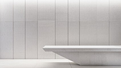 Clean lines meet modern design in a minimalist space